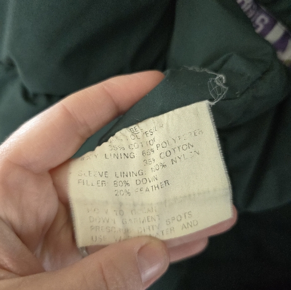 Vintage Parka Jacket Mens Size M Down Insulated Plaid Liner Chore Coat *Read - Picture 5 of 15